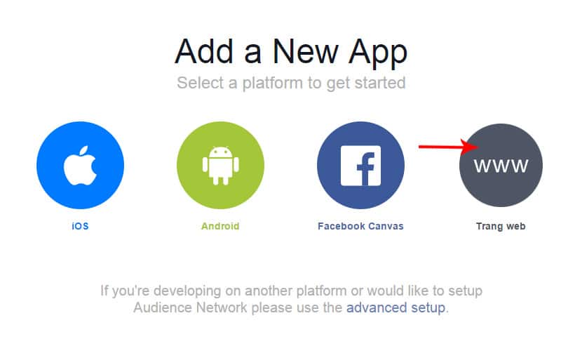 Cách tạo facebook app và lấy app id